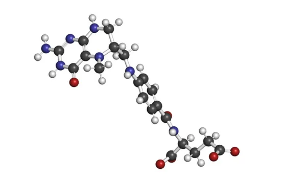 A Chemical Structure of L-5-Methyltetrahydrofolate Calcium