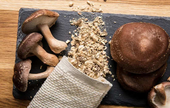 A Chemical Structure of Shiitake Mushroom Extract