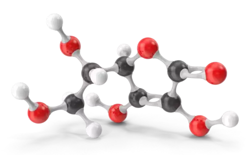 A Chemical Structure of Ascorbic Acid USP