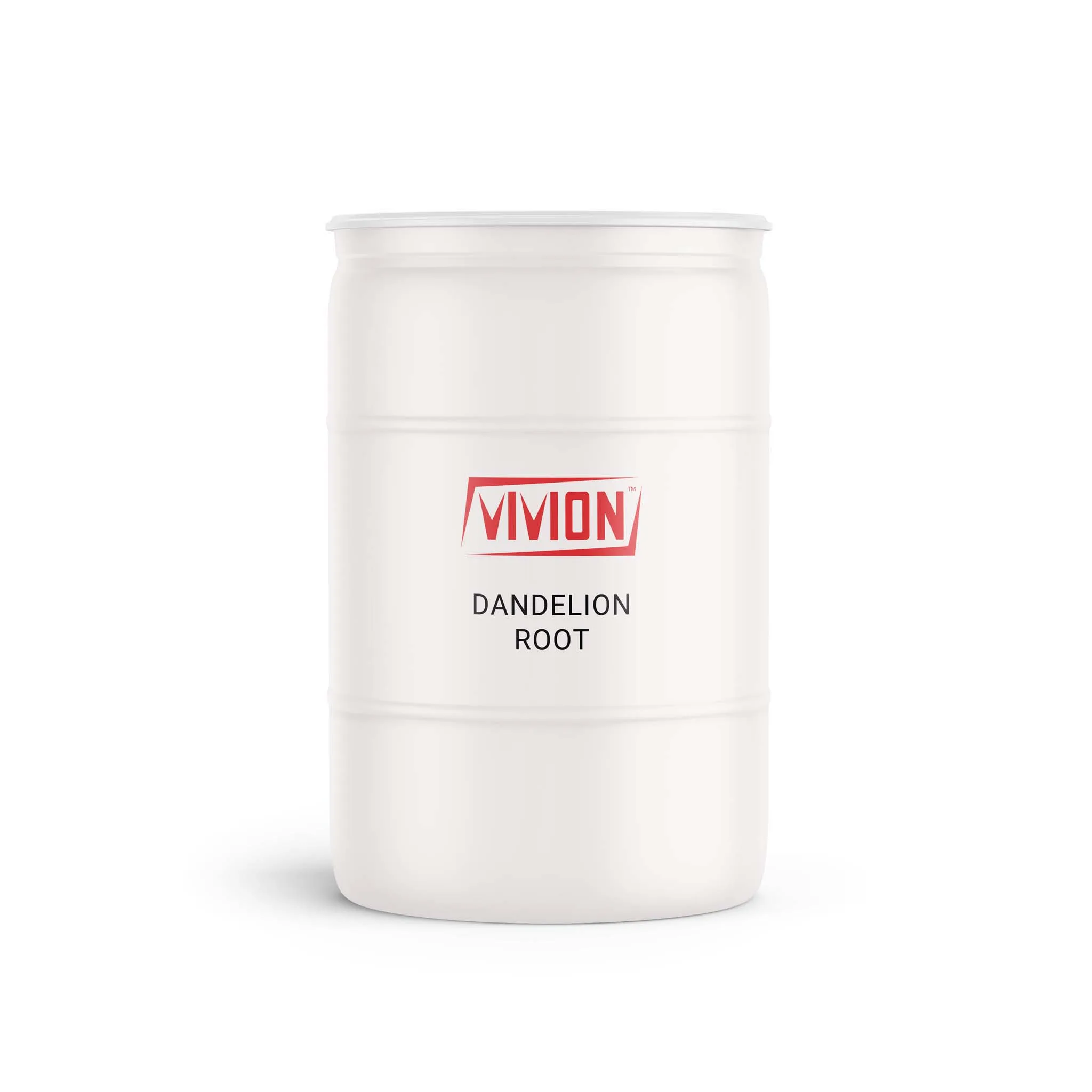 A barrel of Vivion's wholesale Dandelion Root.