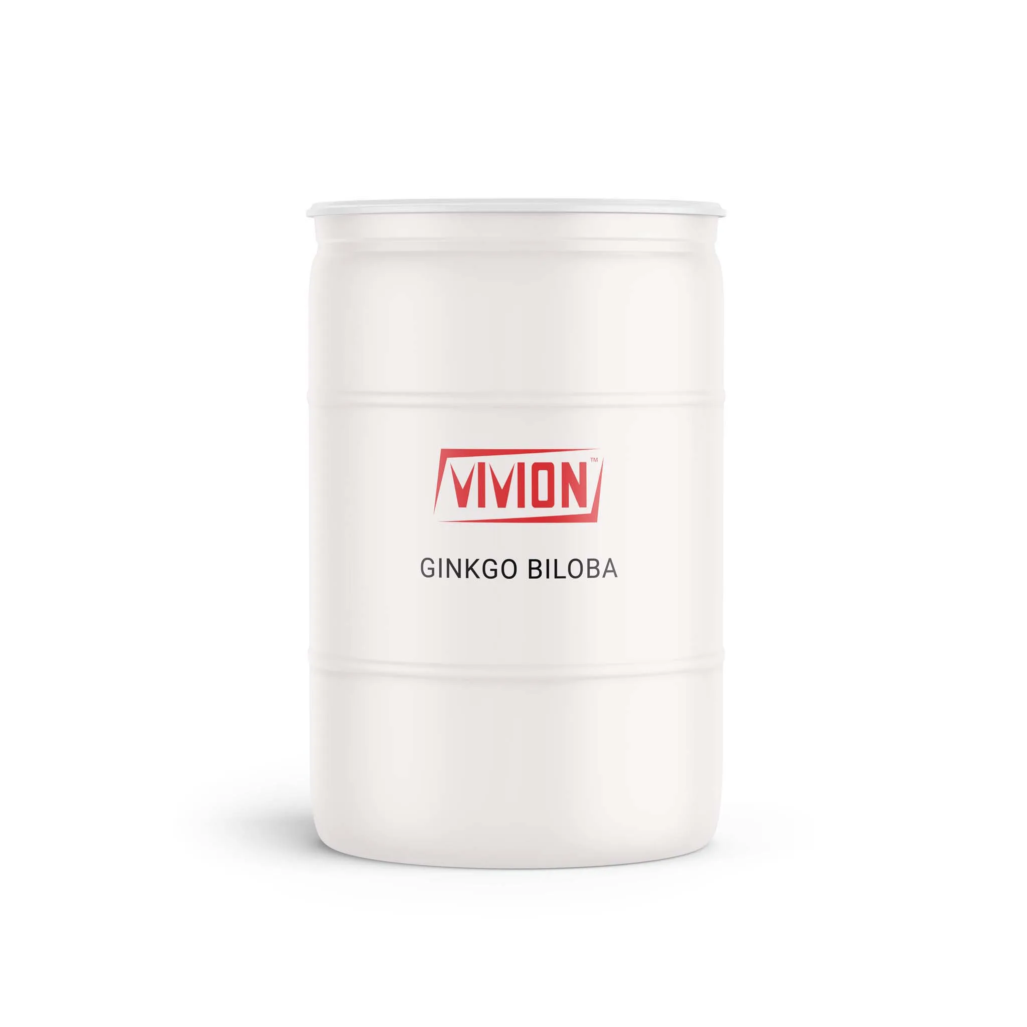 A barrel of Vivion's wholesale Ginkgo Biloba.