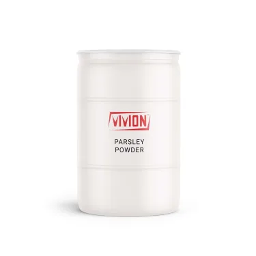 A barrel of Vivion's wholesale Parsley Powder.