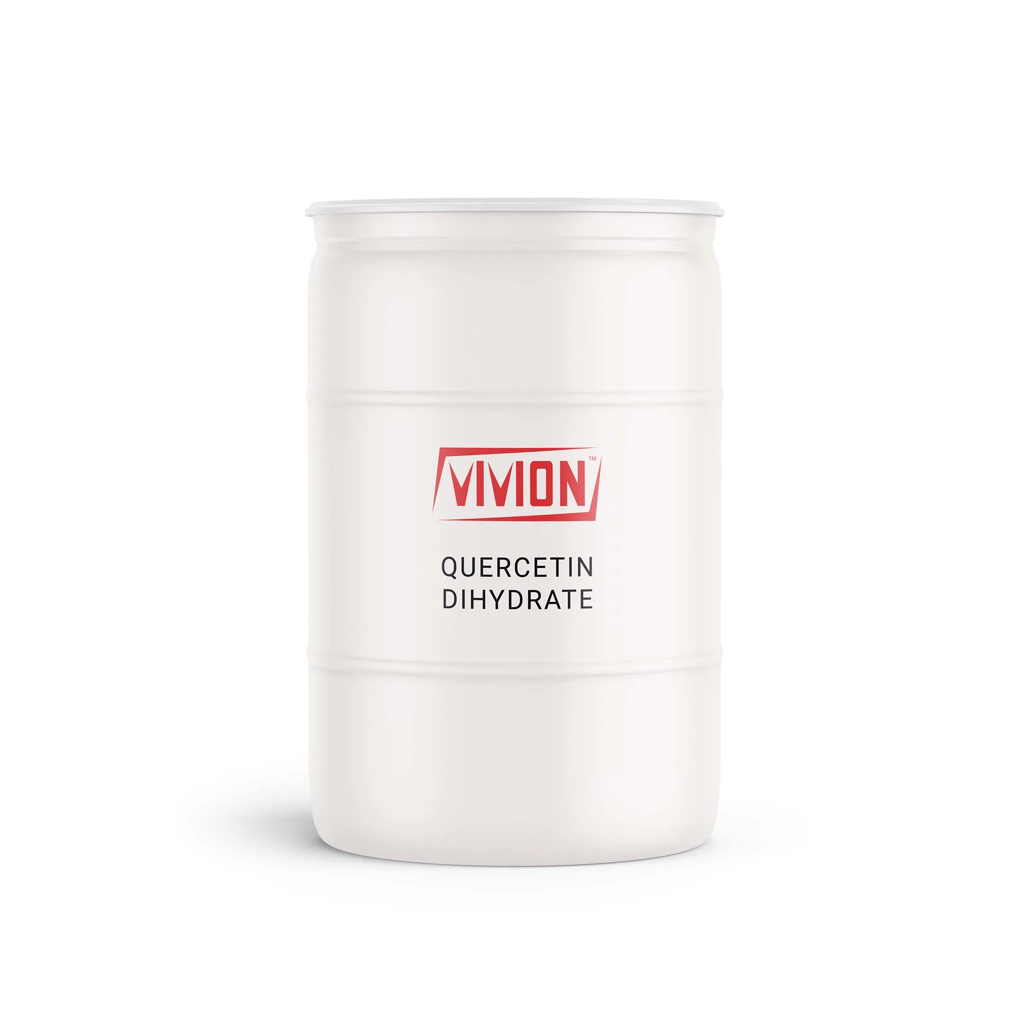A barrel of Vivion's wholesale Quercetin Dihydrate.