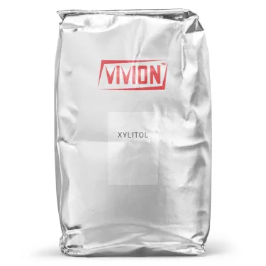 A bag of Vivion's wholesale Xylitol.