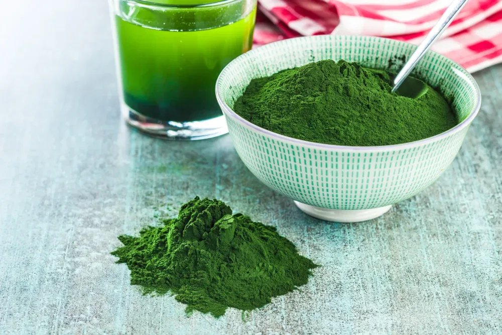 A Chemical Structure of Chlorella Powder