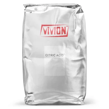 A bag of Vivion's wholesale Citric Acid.