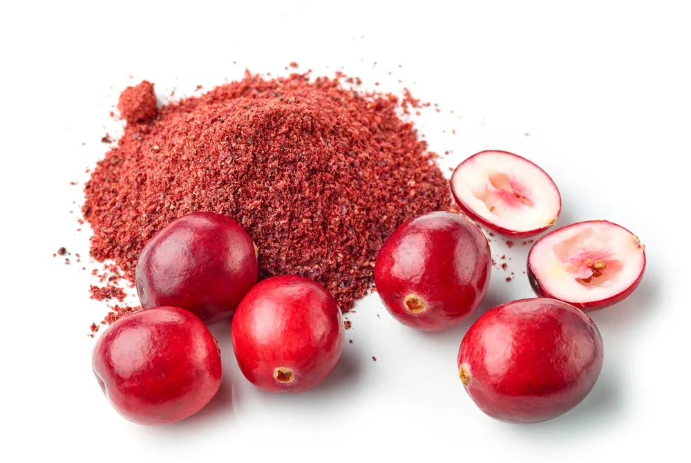 A Chemical Structure of Cranberry Powder