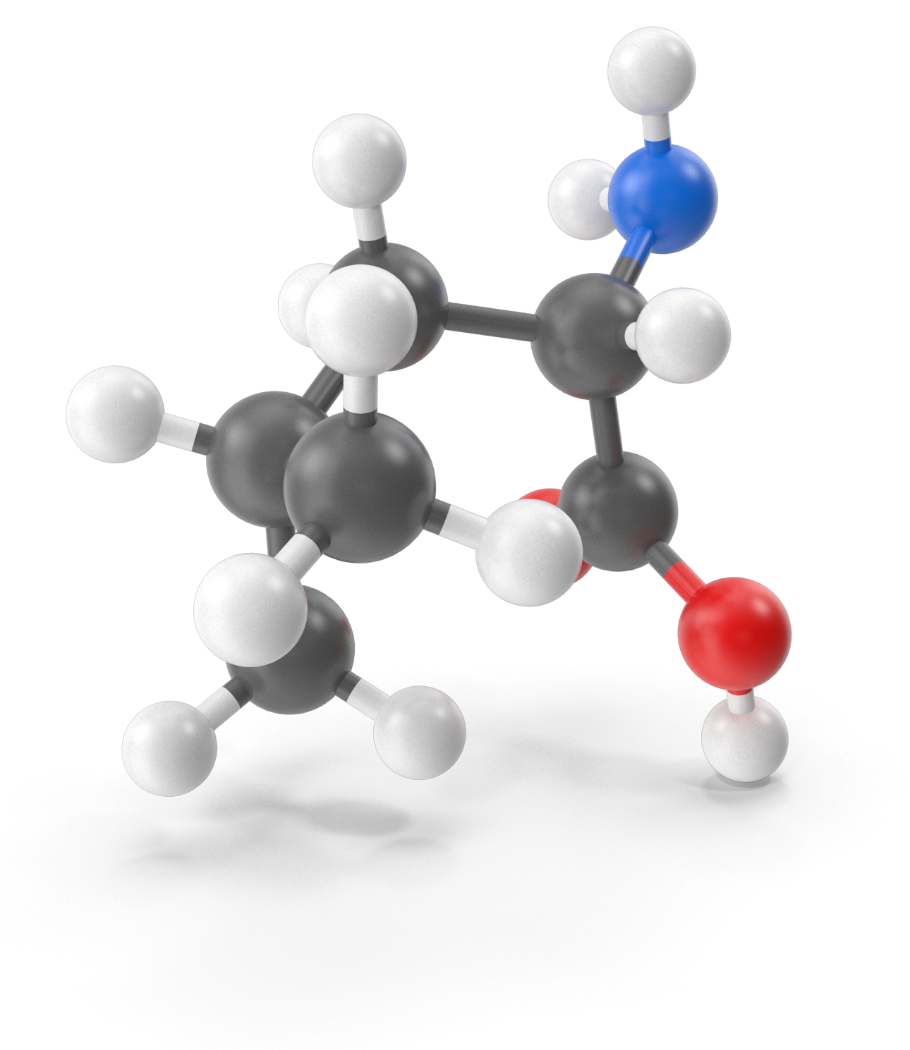 A Chemical Structure of Leucine