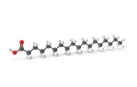 A Chemical Structure of Stearic Acid