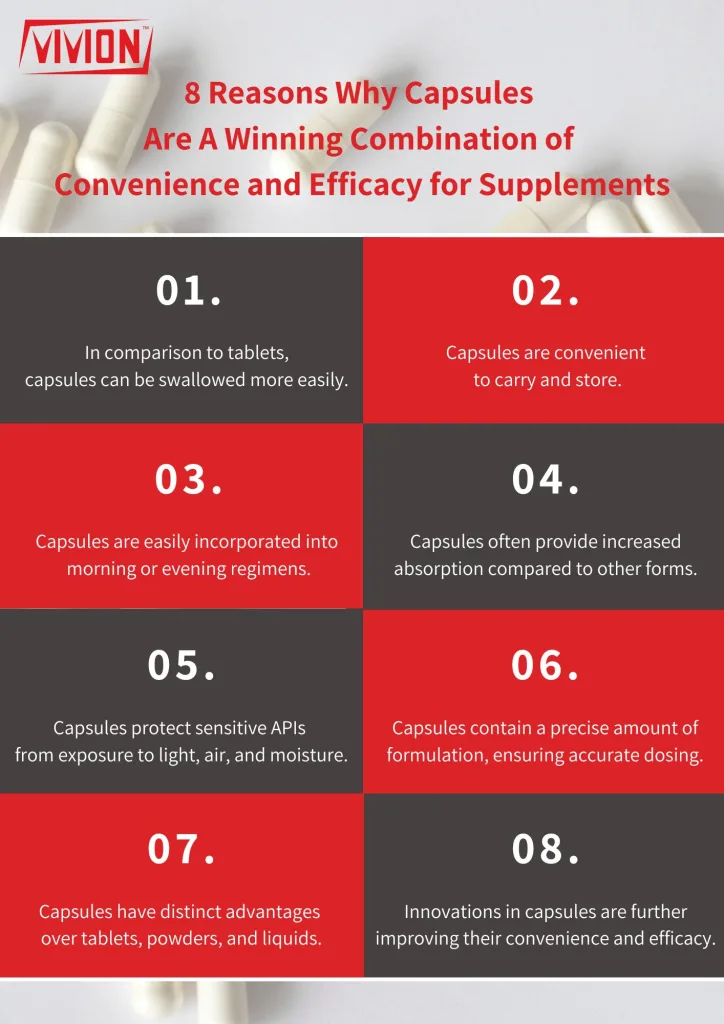 Infographic listing 8 reason