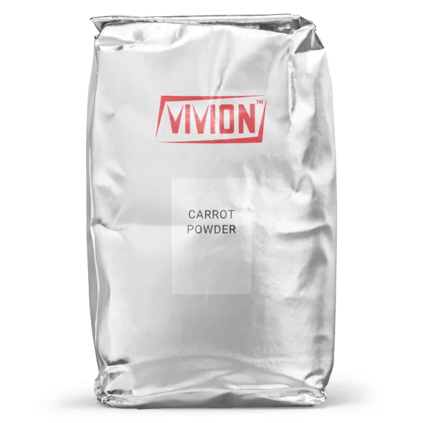 Bag of Vivion's wholesale Carrot Powder.