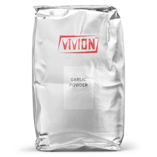 A bag of Vivion's wholesale Garlic Powder.