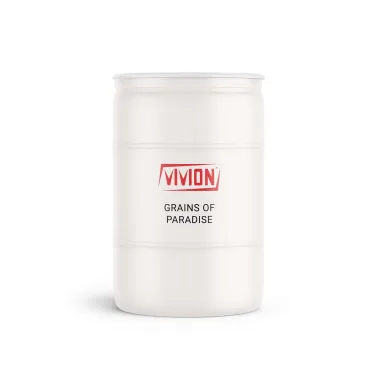 A barrel of Vivion's wholesale Grains of Paradise.