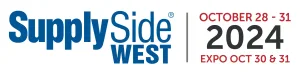 SupplySide West Logo with October 30-31 dates.